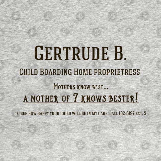 Gertrude's Home for Kids by StarkCade